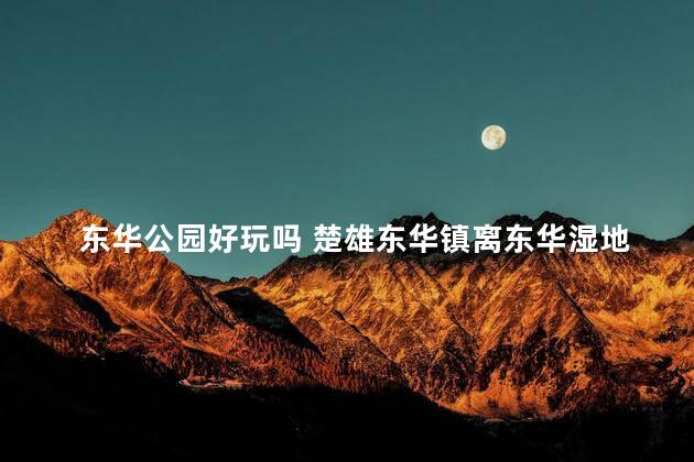 东华公园好玩吗 楚雄东华镇离东华湿地公园有多远